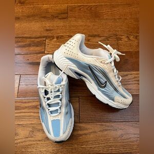 Nike Jet Stream 3 White Blue Vintage Shoes  Y2K Women’s Sz 6